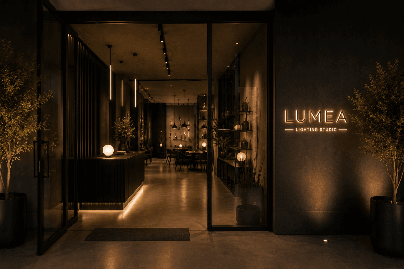 Professionelle Webseite für Lichtplanung und Designleuchten